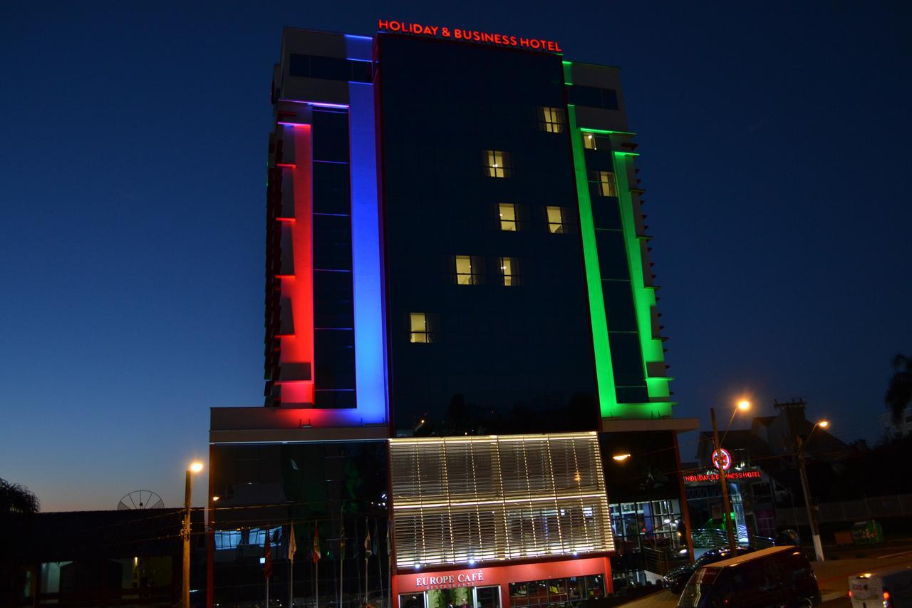 Holiday & Business Hotel - Em Frente Ao Centro De Eventos E Arena Conda Chapecó Zewnętrze zdjęcie